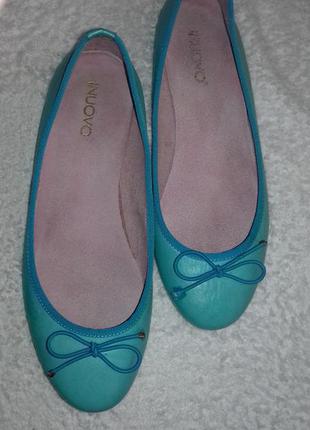 Шкіряні Балетки