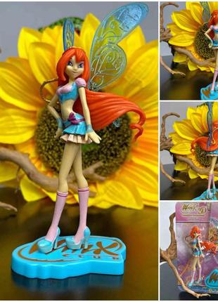 Коллекционная фигурка кукла winx club 3d bloom believix блум винкс волшебное приключение крылья6 фото