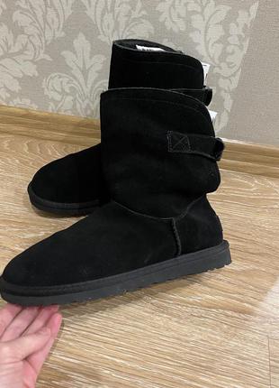 Женские замшевые угги ugg original remora, 26см.10 фото