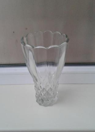 Винтажная хрустальная ваза для цветов ссср нюанс2 фото