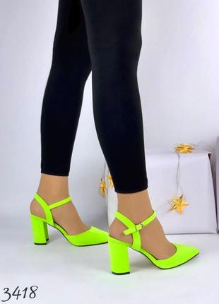 Туфлі, еко замш.