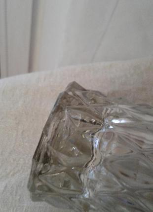 Винтажная хрустальная ваза для цветов ссср нюанс