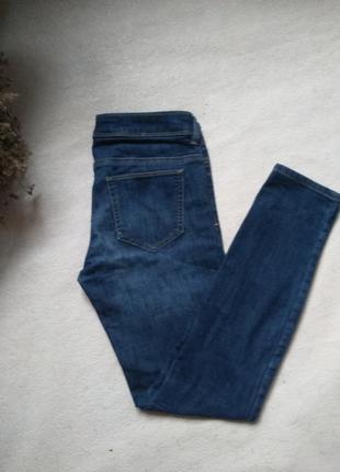 Синие джинсы скинни1 фото