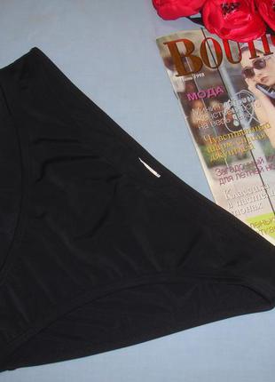 Низ от купальника женские плавки размер 46-48 / 12 черный бикини