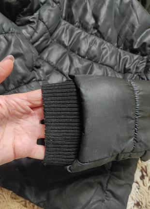 Теплая осенняя/демисезонная куртка на синтепоне lindex на 9-10 лет4 фото
