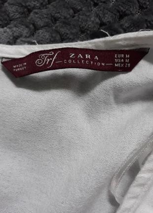 Zara свободная блузка длинный рукав / блуза2 фото