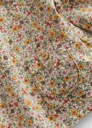 Блузка с цветочным принтом 3