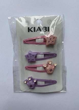 Набір заколок корона з камінням