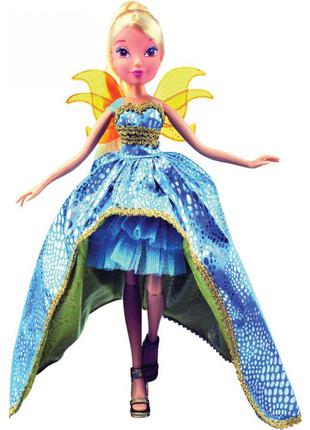 Поющая принцесса кукла барби стелла блум princess stella), 27 см, winx club венкс оригинал