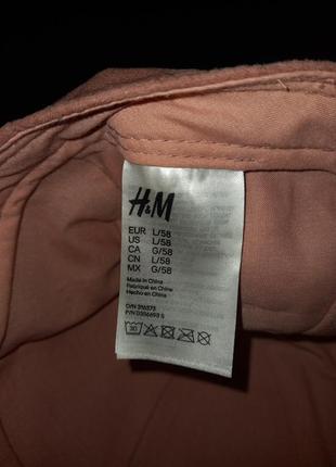 Нюдовая кепка под замш h&m4 фото