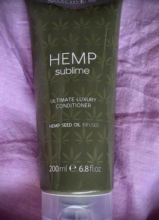 🌹 italy, selective professional hemp sublime, элитный проф кондиционер - маска, фитокератин, конопля, grandel, filorga, uriage