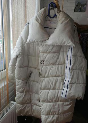 Пуховик зима куртка пальто стеганое1 фото