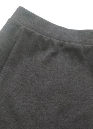 Стильна спідниця з воланом/юбка с оборкой c плотной ткани2 фото