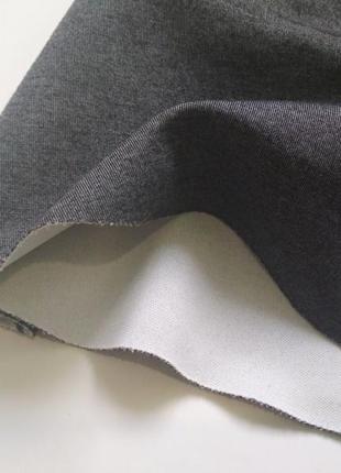 Стильна спідниця з воланом/юбка с оборкой c плотной ткани4 фото
