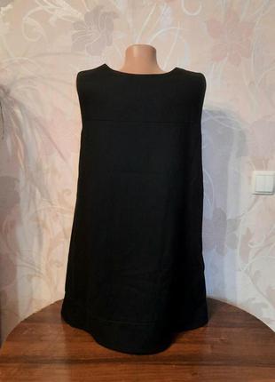 Чёрный сарафан, платье из шерсти la parigo te paris3 фото