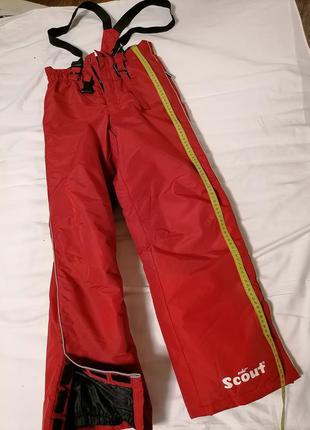 Горнолыжные брюки на брителях