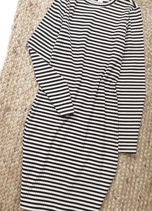 Платье миди h&m 4