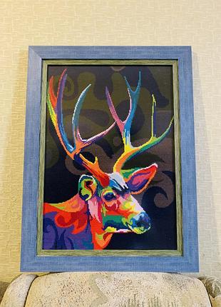 Вишита хрестиком картина в інтер'єр