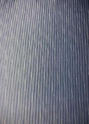 Шматок тканини плісе темно-синій3 фото