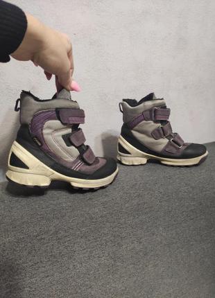 Сапоги ботинки ессо biom размер 27 зима