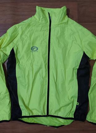 Вітровка, олімпійка для бігу, спортивна кофта чорний optimum