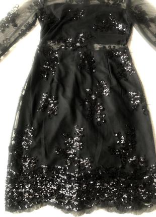 Нарядне плаття в паєтки 3