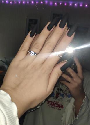 Накладні нігті 24 штуки 🌚