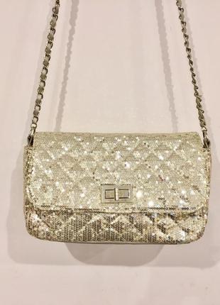 Сумка в паєтках ошатна