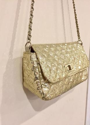Сумка в паєтках ошатна