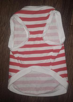 Одежда для собак новогодняя маечка3 фото