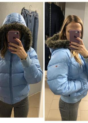 Куртка пуховик ralph lauren polo s жіноча оригінал8 фото