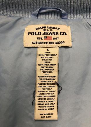 Куртка пуховик ralph lauren polo s жіноча оригінал3 фото