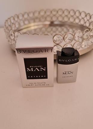 Духи мініатюрки пробник bvlgari man