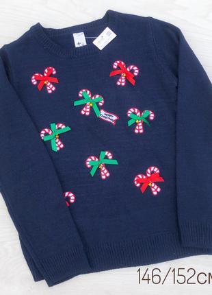 Новорічна кофта реглан светр