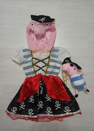 Костюм свинка пеппа, костюм пират, джордж пират в подарок