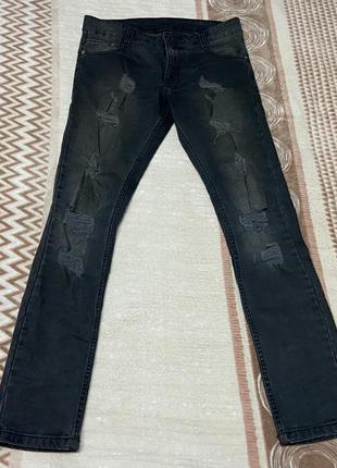 Чоловічі джинси anerkjendt 34/34 завужені, оригінал