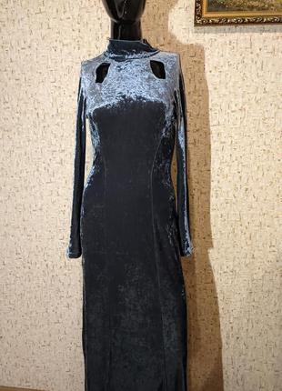 Велюрові сукня 44-46 розмір
