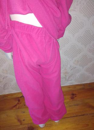 Теплый домашний костюм, детская пижама8 фото