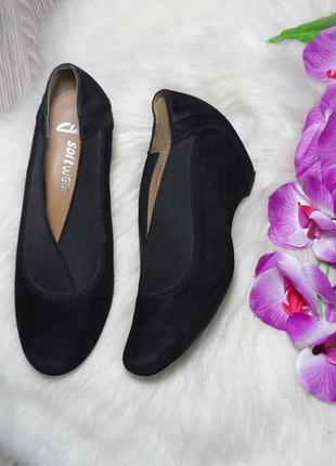 Шкіряні туфлі на танкетці clarks! виробництво в'єтнам! 37 р.