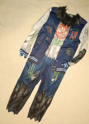 Новогодний костюм волка-оборотня на мальчика 7/8л