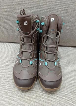 Зимові термо черевики ботинки сапоги salomon tikall 394047/ оригінал4 фото