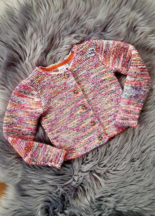 Кардиган для девочки, кофта на пуговицах, кофта на гудзиках, шерстяний кардиган