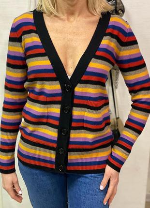 Шерстяной кардиган свитер sonia rykiel