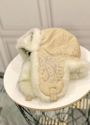 Зимова шапка-вушанка gelo,р-р 58