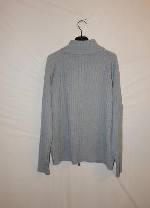 Сезонний sale! трикотажний напіввовняний светр від polo ralph lauren (made in usa)8 фото