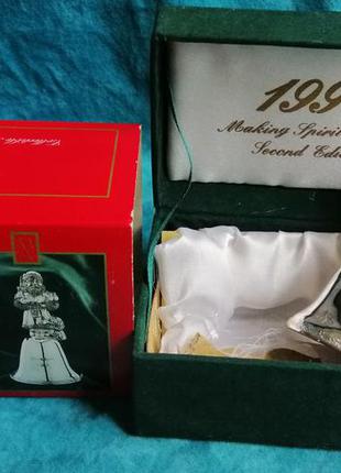 Колокольчик санта клаус 1997 год сша америка новый год