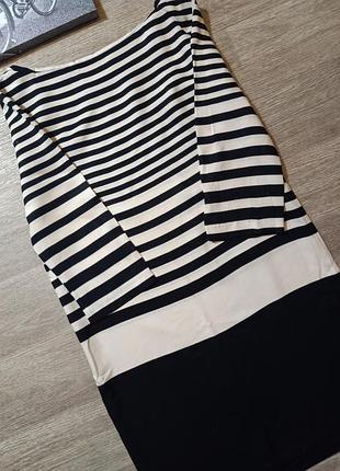 Платье в полоску zara 3