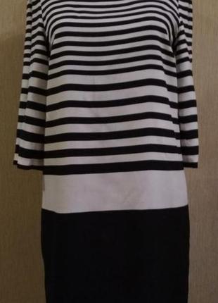 Платье в полоску zara 5