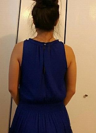 Классное платье синего цвета!!4 фото