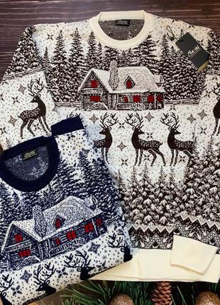 Свитер шерстяной большого размера, светр великого розміру